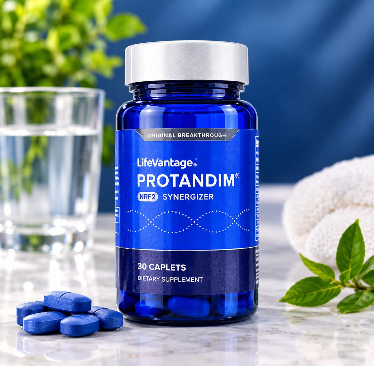 LifeVantage Protandim Nrf2 Synergizer – Dietary Supplement – 30 Caplets – Approx. 2 oz