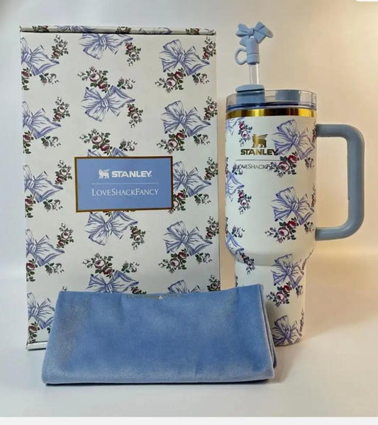 Stanley x LoveShackFancy Quencher H2.0 FlowState Tumbler 40 oz