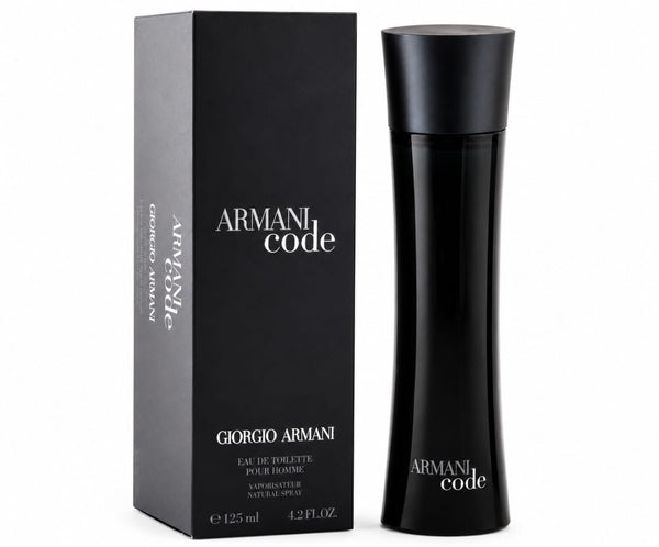Giorgio Armani Code Eau de Toilette for Men – 125 ml / 4.2 oz