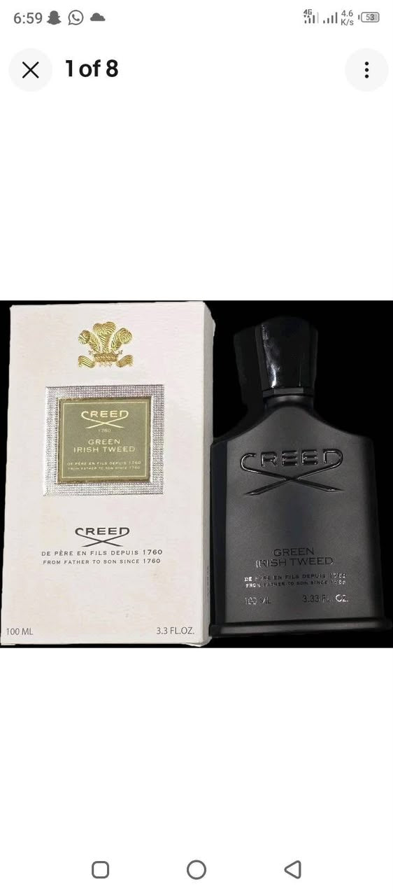 Creed Green Irish Tweed Eau de Parfum 3.3 oz