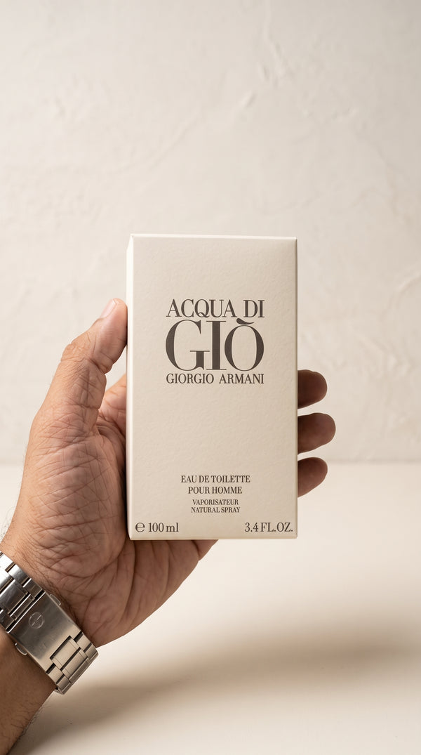 Giorgio Armani Acqua di Giò Eau de Toilette for Men – 100ml / 3.4 fl oz