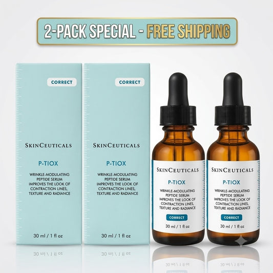 SkinCeuticals P-TIOX Wrinkle-Modulating Peptide Serum 30ml / 1 fl oz – 2 Pack